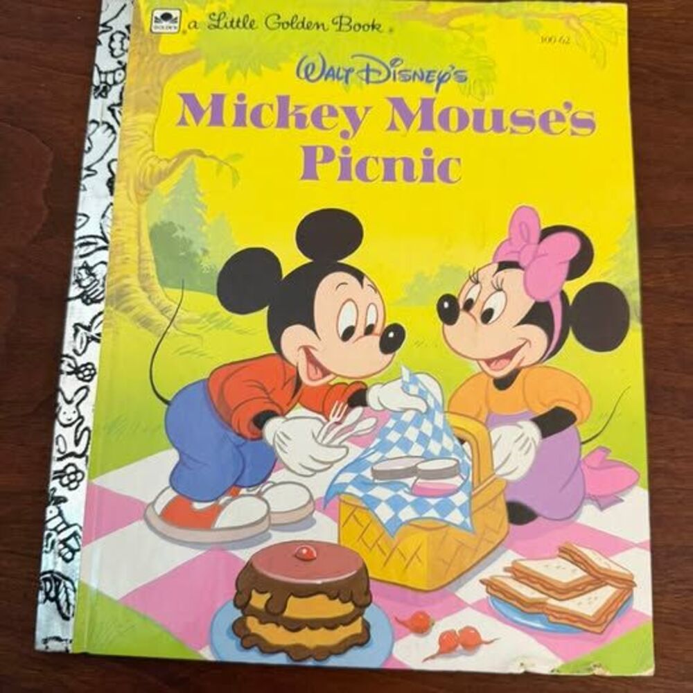 Little Golden Book Mickey Mouse's Picnic